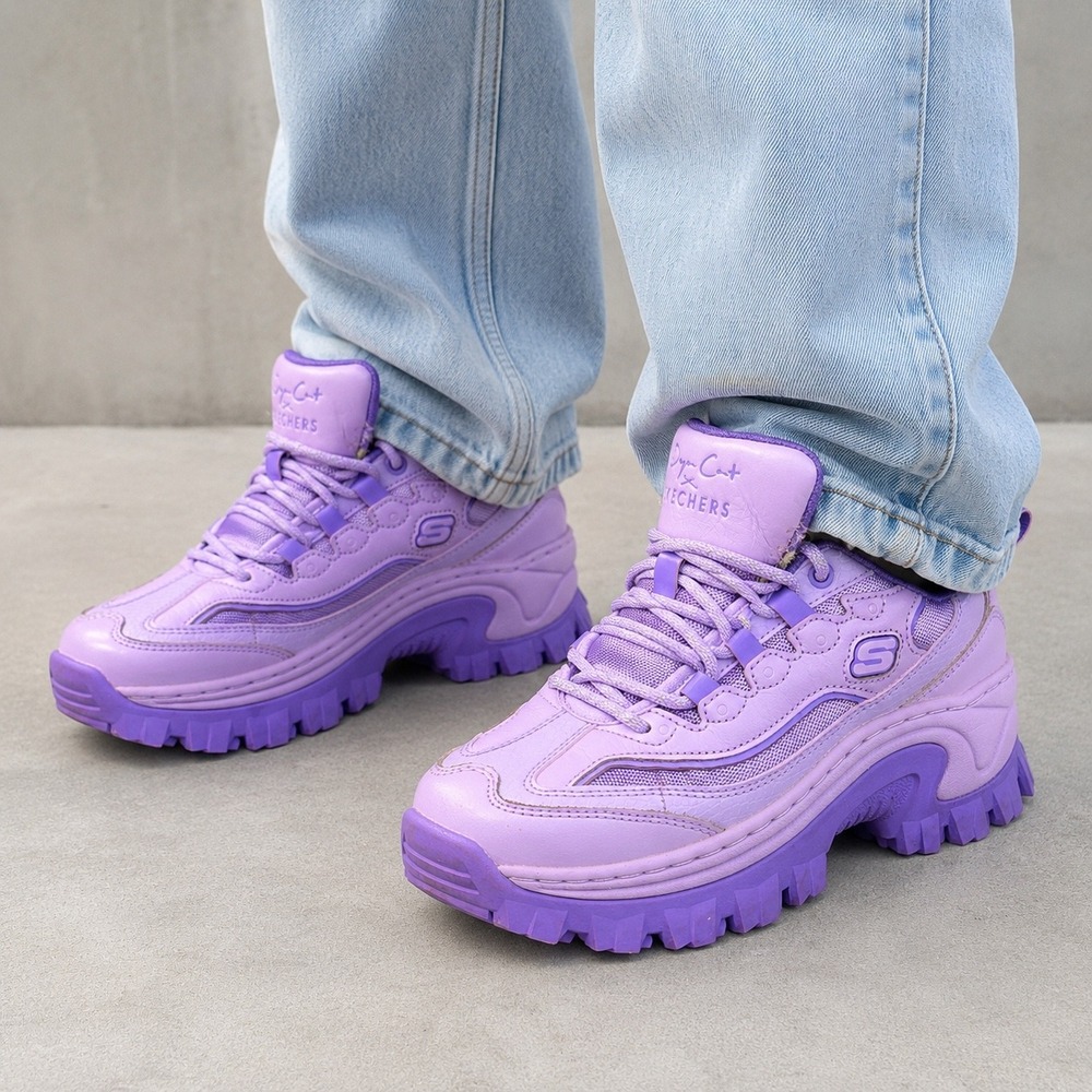 Skechers x Doja Cat Doja'Lite Pop Lavender Chunky Sneakers Women's Size 5